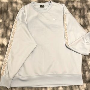 Nike baby blue Dri-fit long sleeve crew neck